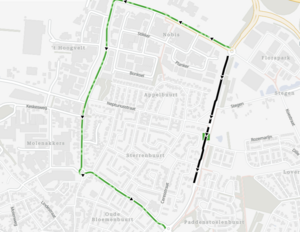 Omleidingsroute Asten Floralaan