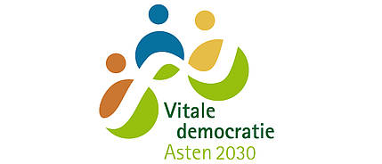 Logo Vitale democratie Asten Logo Vitale democratie Asten