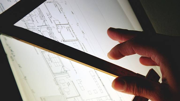 Afbeelding bouwtekening Afbeelding bouwtekening